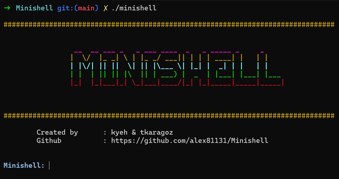 Minishell